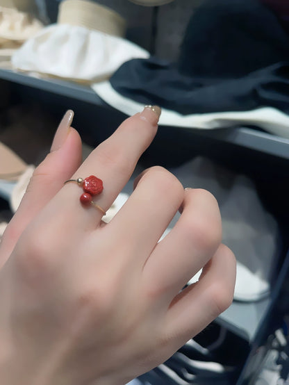 Eastculture Five petals Ring - Health & Longevity Blessing