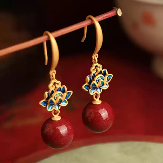 Eastculture Delicate Lotus Earrings - Love Magnet