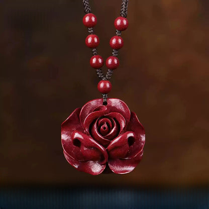 Eastculture Blooming roses Wellness Necklace - Ancient Blessing for Modern Life