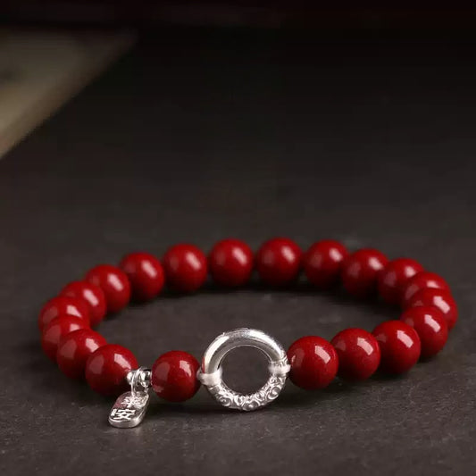 Eastculture Purifying Silver Bracelet - Health & Longevity Blessing