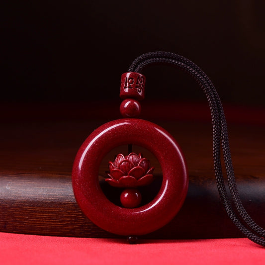 Eastculture West Lake Lotus Necklace - Health & Longevity Blessing