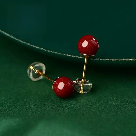 Eastculture Palace Queen Simplicity Earrings - Health & Longevity Blessing