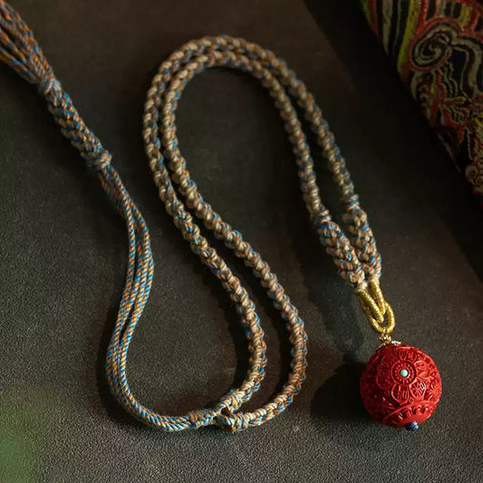 Eastculture Ultra-fine hand-carved jewelry Necklace -  Bad Luck Removal