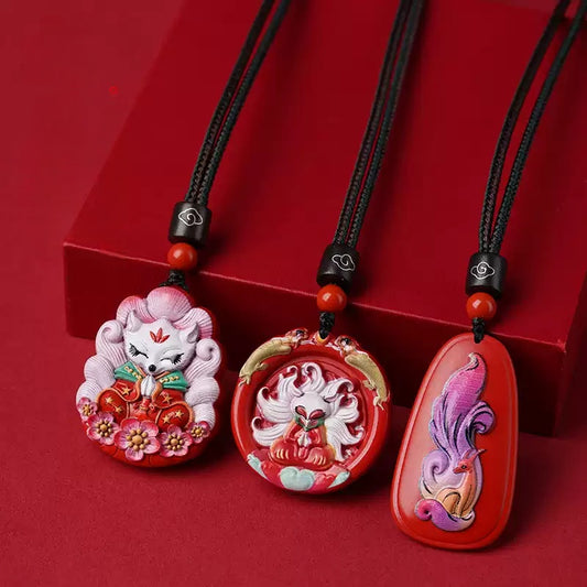 Eastculture Fox God Necklace - Health & Longevity Blessing