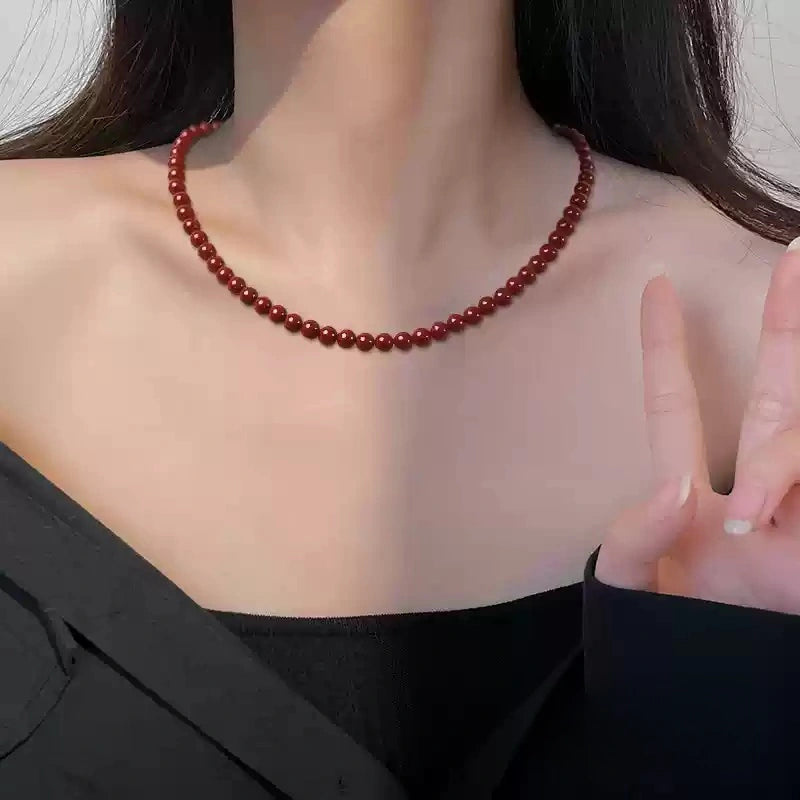 Eastculture Camellia hanging neck Necklace - Get love