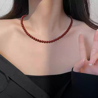 Eastculture Camellia hanging neck Necklace - Get love