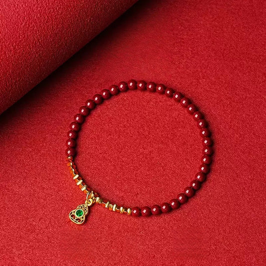 Eastculture Gold-edged auspicious gourd Bracelet - Increase wealth