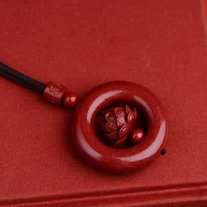 Eastculture West Lake Lotus Necklace - Health & Longevity Blessing
