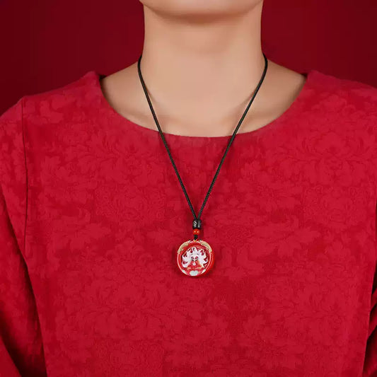 Eastculture Fox God Necklace - Health & Longevity Blessing
