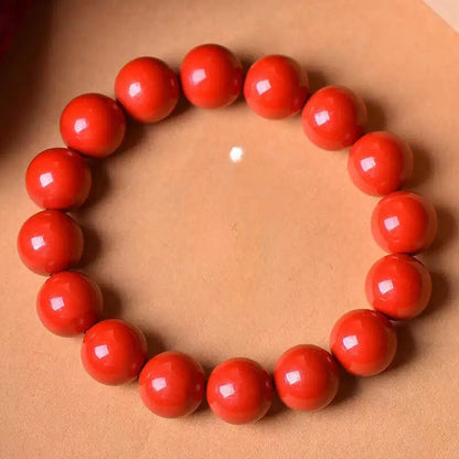 Eastculture Orange-red cinnabar Bracelet  - Get Love