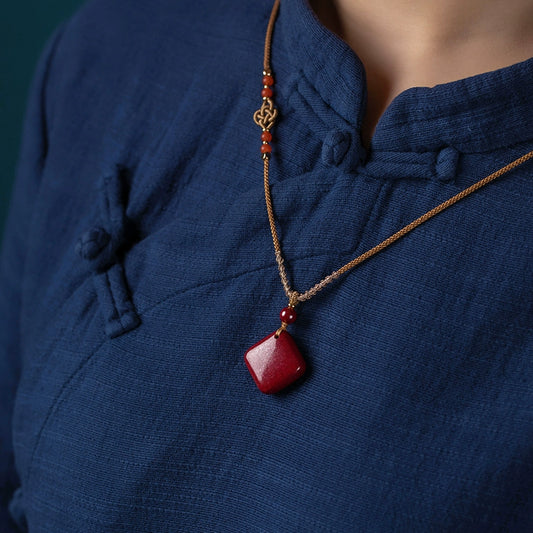Eastculture Diamond without words Necklace - Draw Love Energy