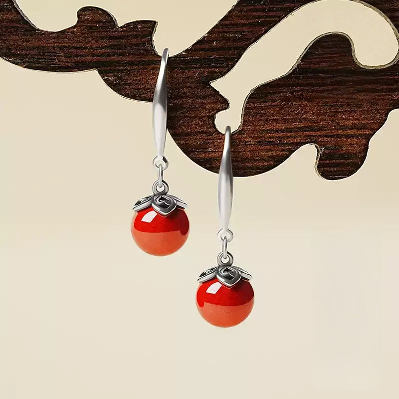 Eastculture Silver Flower Earrings - Amplify Your Luck