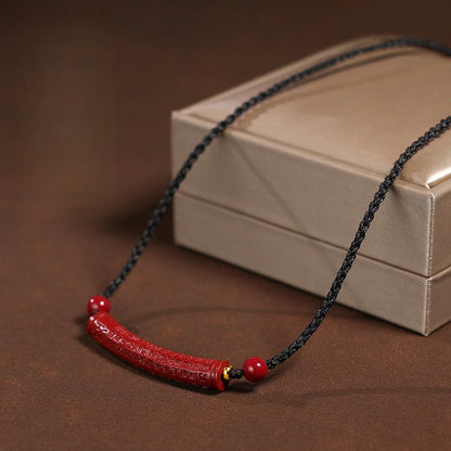 Eastculture Evil-repelling carvings Necklace - Increase wealth