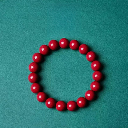 Eastculture Ruby Cinnabar Bracelet - Increase wealth