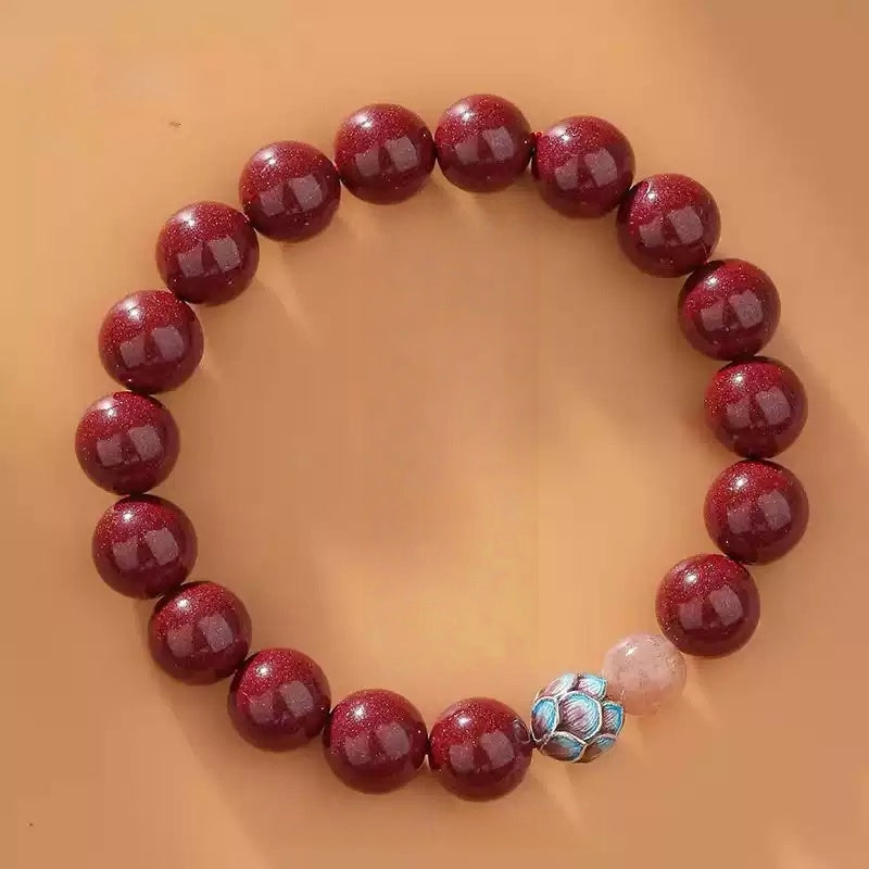 Eastculture Blue Lotus Bracelet - Health & Longevity Blessing