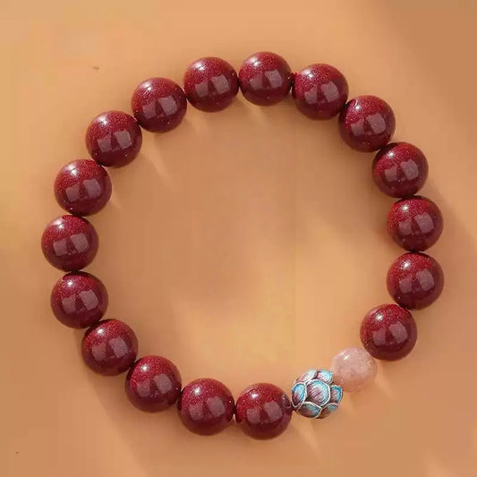 Eastculture Blue Lotus Bracelet - Health & Longevity Blessing