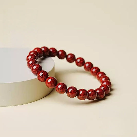 Eastculture Exploding Auspicious Cinnabar Bracelet  - Get Love