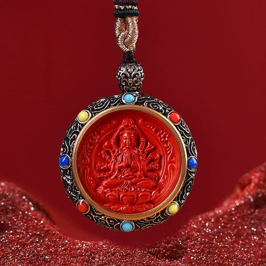 Eastculture Thousand-Armed Guanyin Protection Necklace - Get love