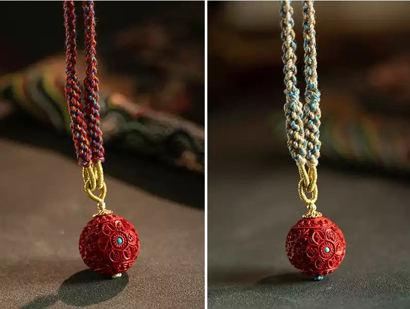 Eastculture Ultra-fine hand-carved jewelry Necklace -  Bad Luck Removal