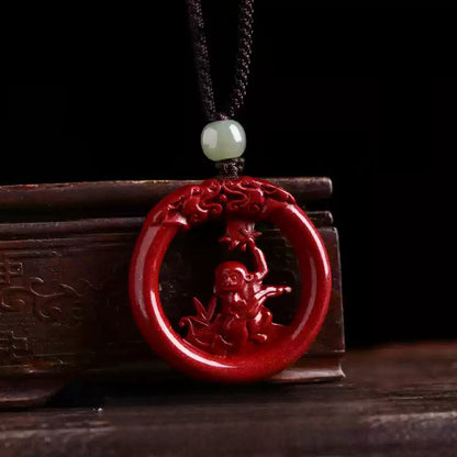 Eastculture  patron saints of the twelve zodiac animals Necklace - Treasured Longevity Blessing
