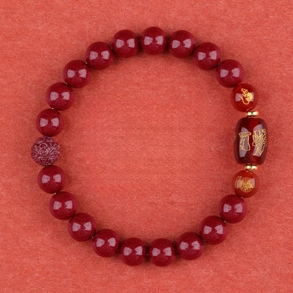 Eastculture Zodiac Exorcism Bracelet - Health & Longevity Blessing