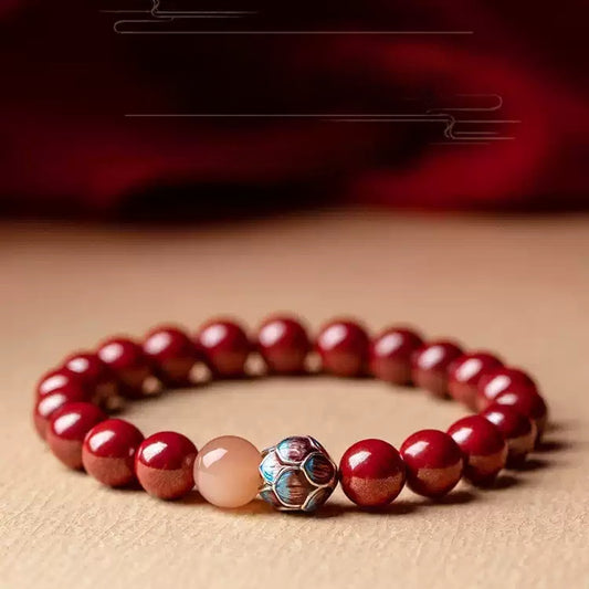 Eastculture Yellow Jade Lotus Bracelet  - Get Love