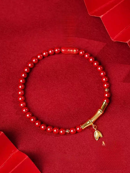 Eastculture Golden Bamboo Bracelet - Feng shui metaphysics