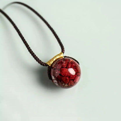 Eastculture crystal cracks Necklace - Unlock Financial Success