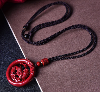 Eastculture  patron saints of the twelve zodiac animals Necklace - Treasured Longevity Blessing