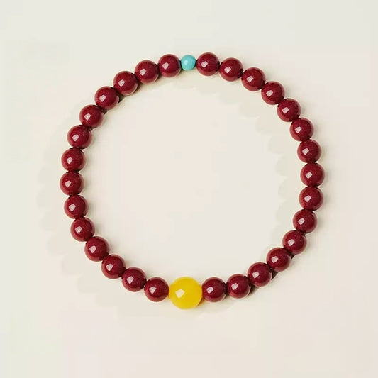 Eastculture Two-color white stone Bracelet - Remove Bad Luck