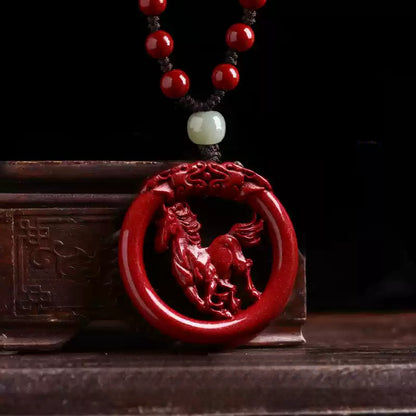 Eastculture  patron saints of the twelve zodiac animals Necklace - Treasured Longevity Blessing