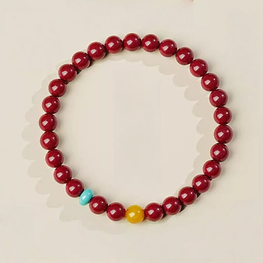 Eastculture Special red jade cinnabar Bracelet - Feng shui metaphysics