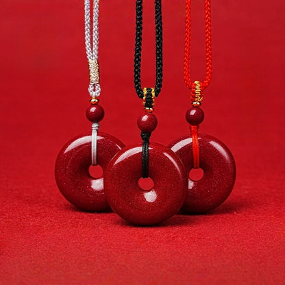 Eastculture Round jade Protection Necklace - Get love