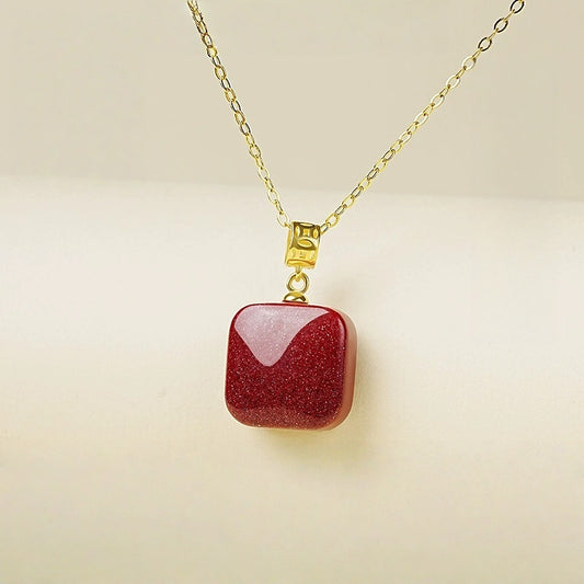 Eastculture Square Protection Necklace - Feng shui metaphysics