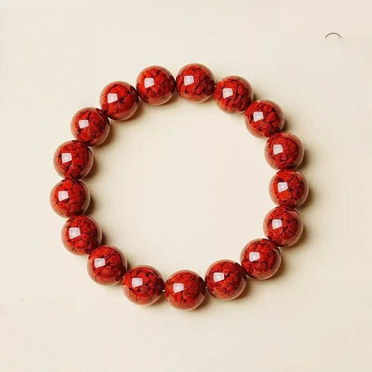 Eastculture Exploding Auspicious Cinnabar Bracelet  - Get Love