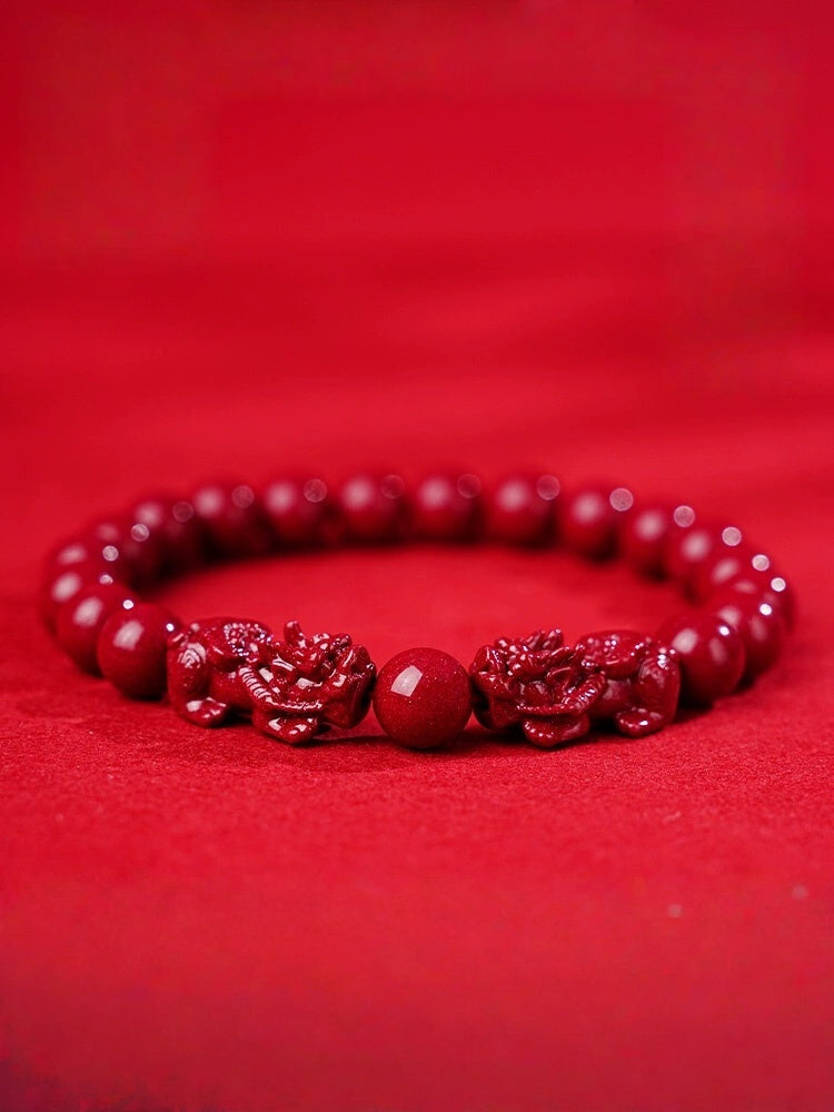 Eastculture Double Auspicious Pixiu Bracelet - Increase Luck