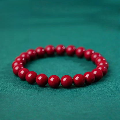 Eastculture Ruby Cinnabar Bracelet - Increase wealth