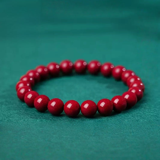 Eastculture Ruby Cinnabar Bracelet - Increase wealth