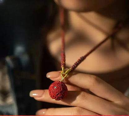 Eastculture Ultra-fine hand-carved jewelry Necklace -  Bad Luck Removal