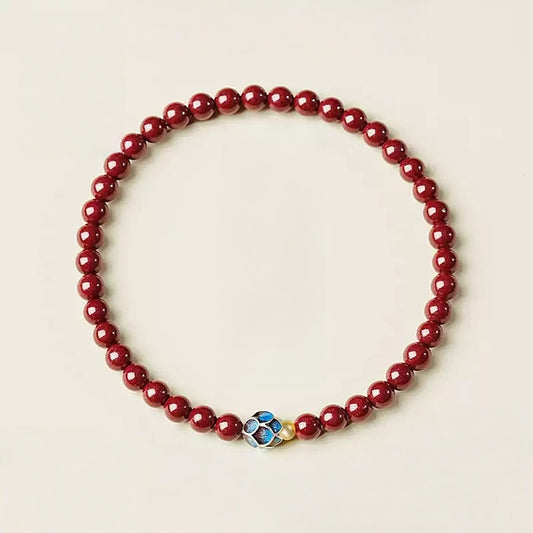Eastculture Blue Lotus Bracelet - Remove Bad Luck