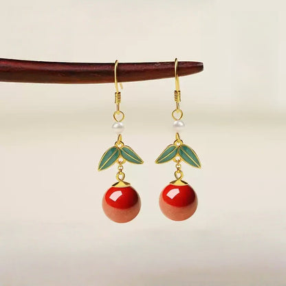 Eastculture High-end designer designs green leaves Earrings  - Love Attractor