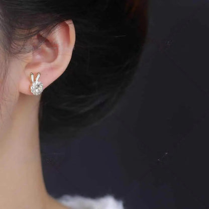 Eastculture  Rabbit ear earrings