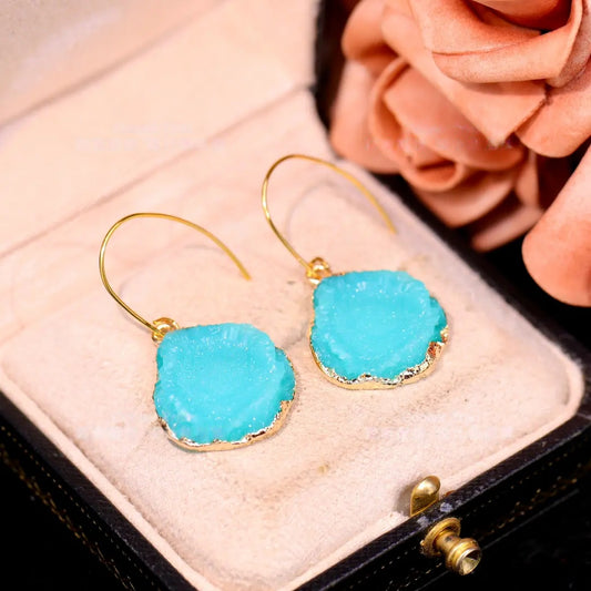 Eastculture  Large Sapphire earrings
