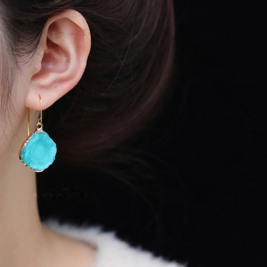 Eastculture  Large Sapphire earrings