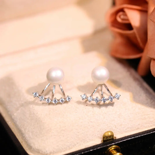 Eastculture  Unique pearl design earrings