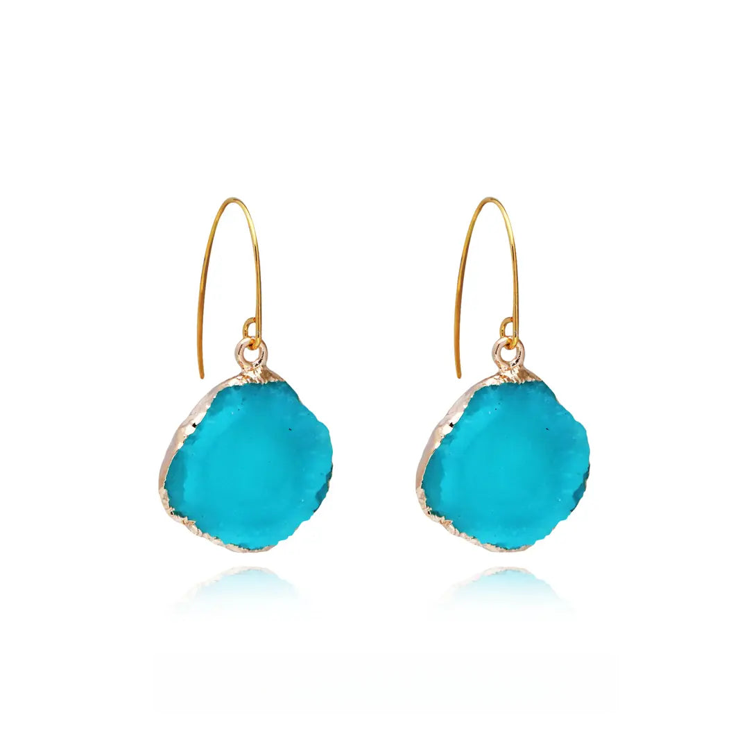 Eastculture  Large Sapphire earrings