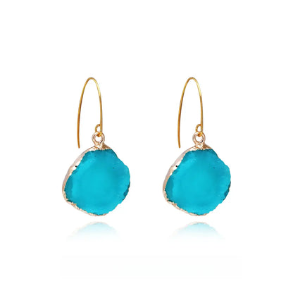 Eastculture  Large Sapphire earrings
